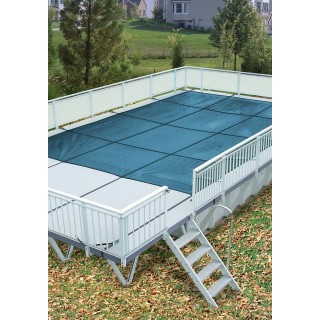 12'x20'Above Ground Blue Mesh Safety Cover Swimming Pools